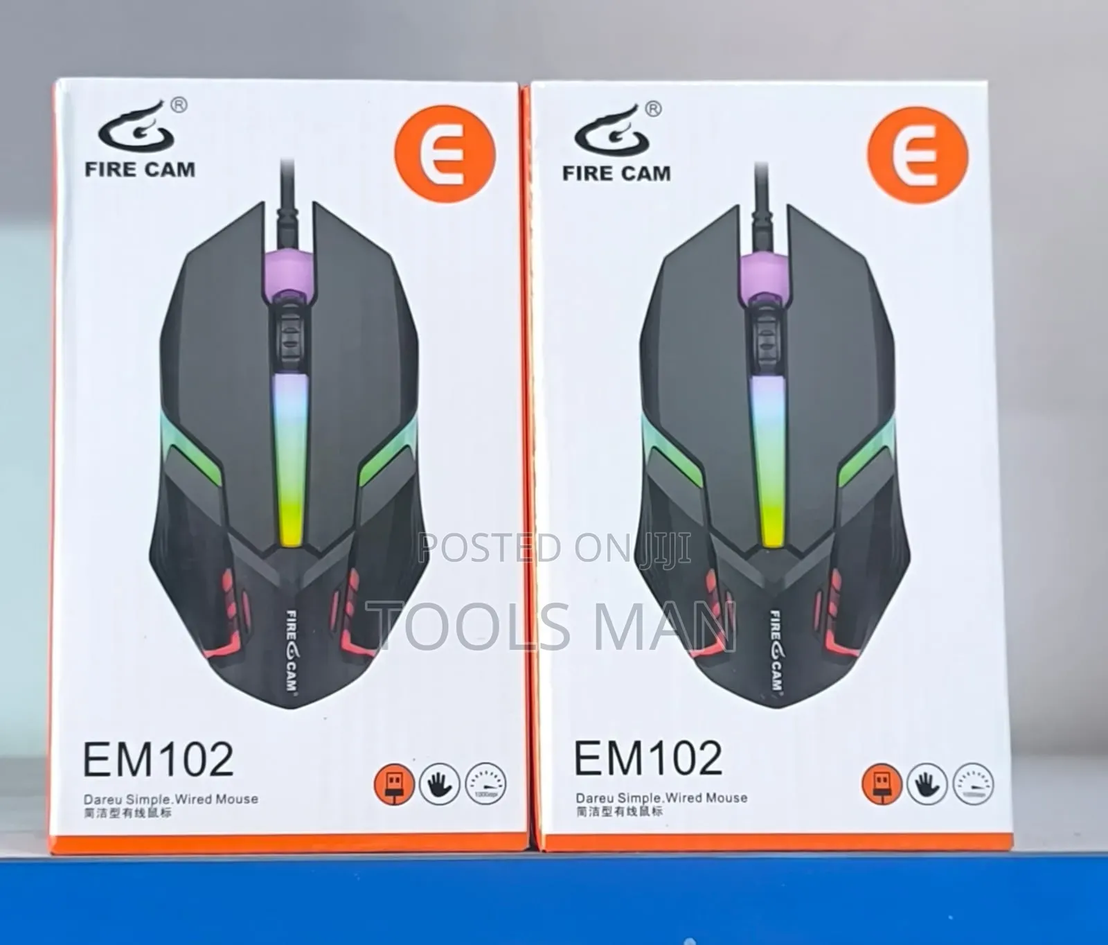 Fire Cam Em102 Wired Gaming Mouse