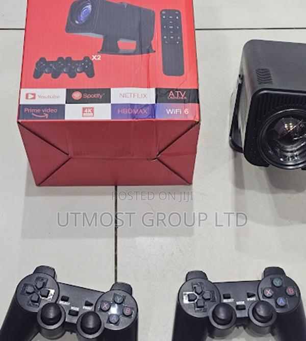 Hy320 Smart Home Projector With Gaming Console - main view