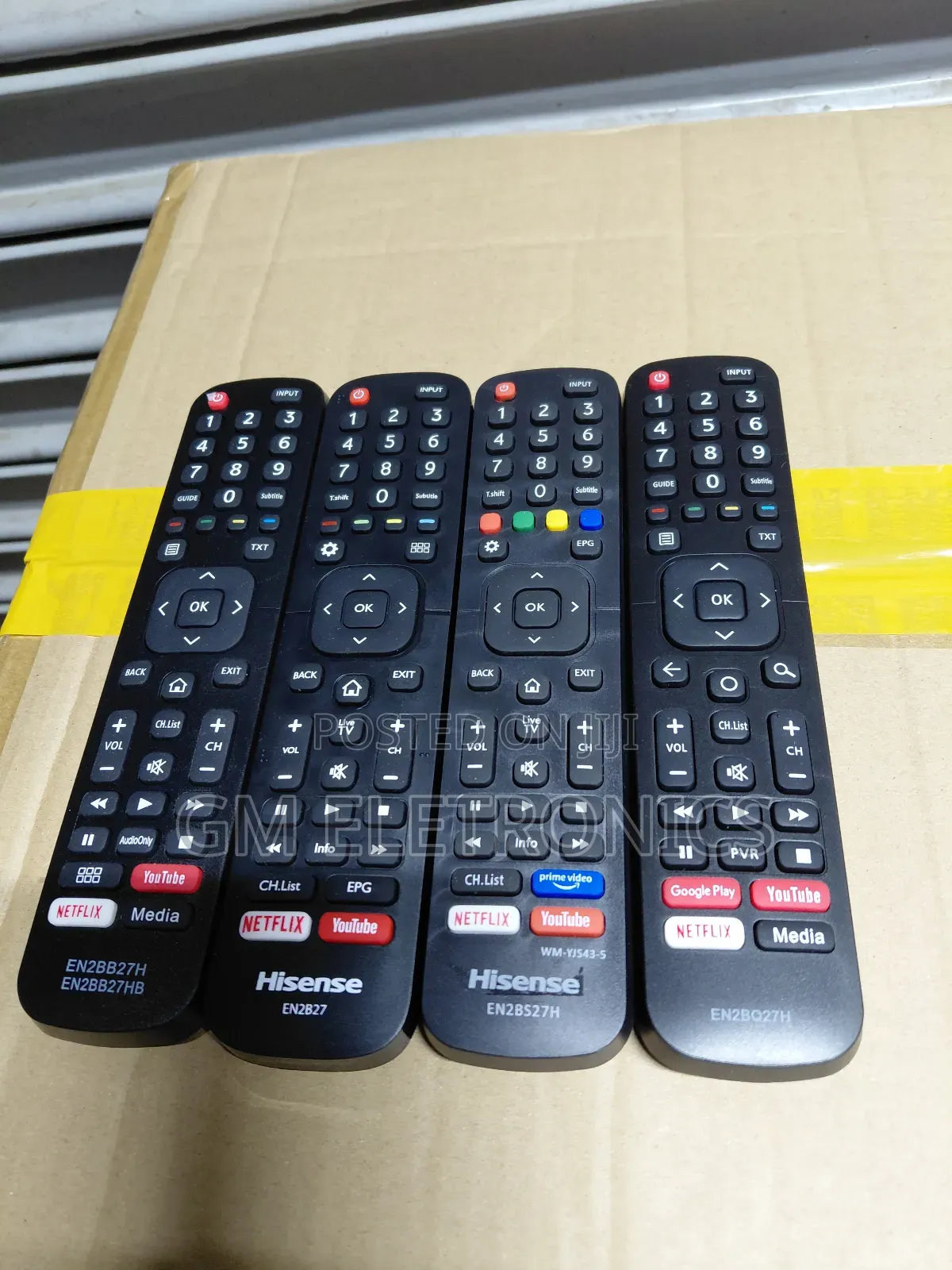 Hisense En2bbb27, En2bq27h, En2b27 En2bs27h Remote Control.