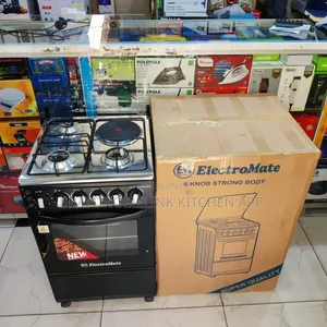 *Electromate Standing Cooker Burner 3 Oven 50×55