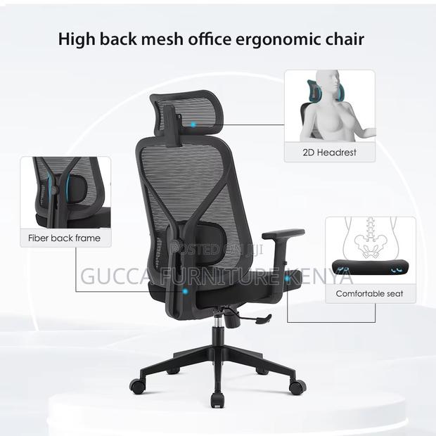 Modern Ergonomic Staff Office Seat(Adjustable) - thumbnail 3