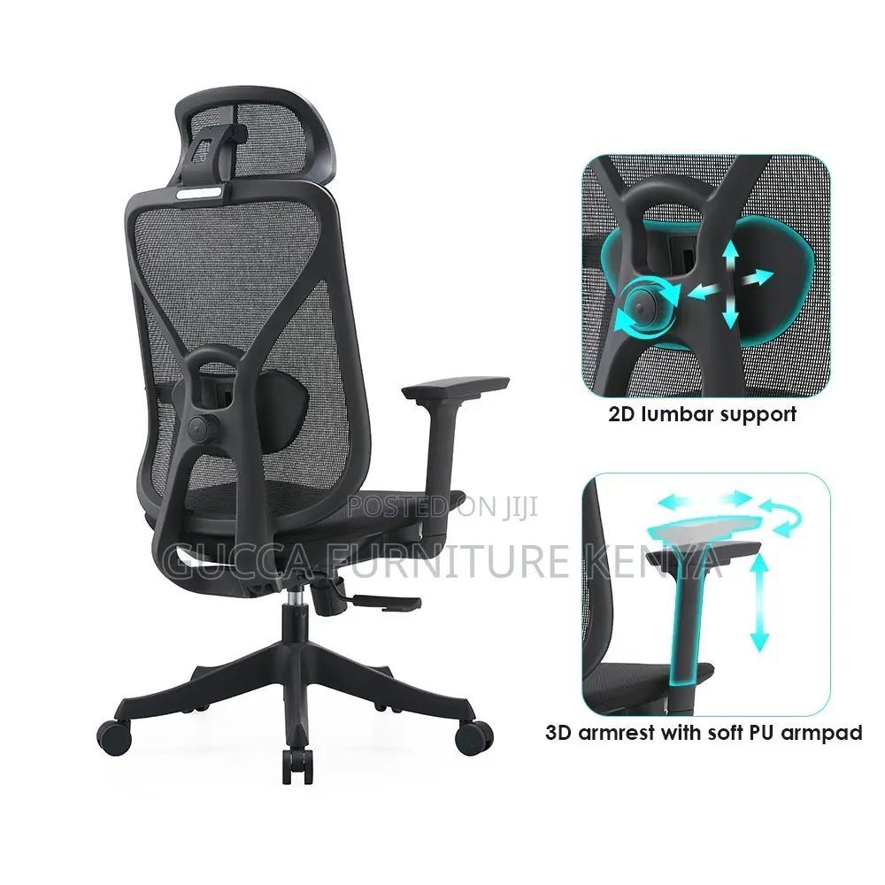 Modern Ergonomic Staff Office Seat(Adjustable)