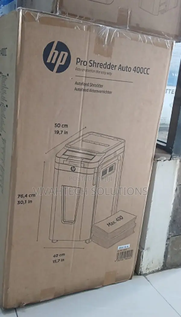 Hp Pro 400cc Auto Shredder -Heavy Duty Office Use