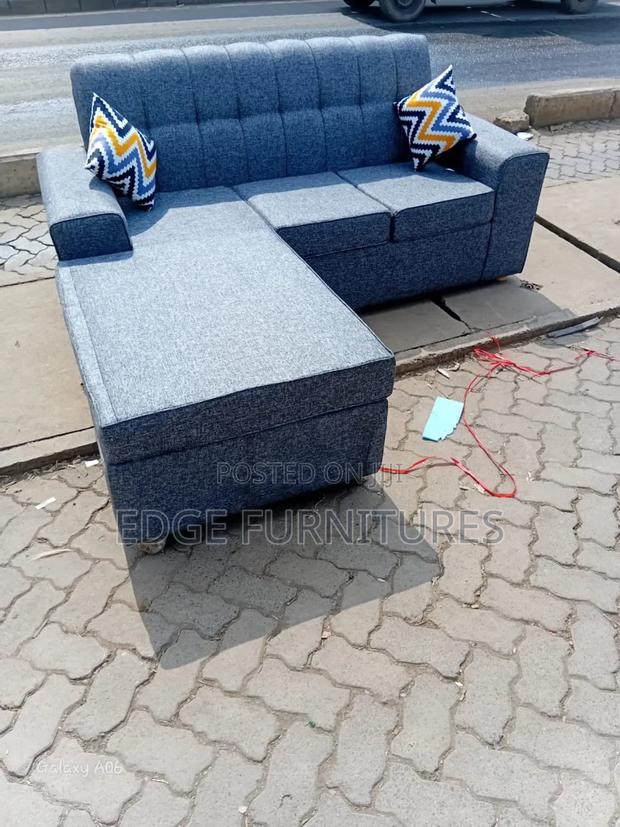 Quality Grey Five Corner Seat - main view