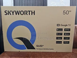 Skyworth 50′′ Q6500h Qled+ Google Tv (New Model) – 50q6500h