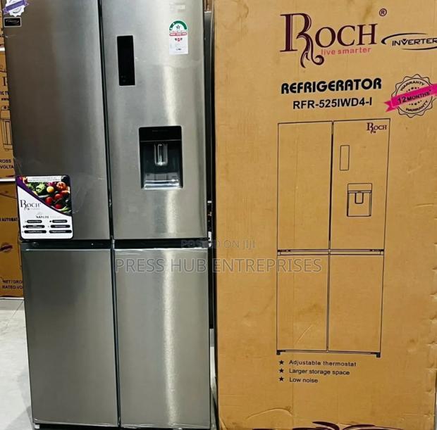 Roch 434l 4-Door Refrigerator With a Water Dispenser* 