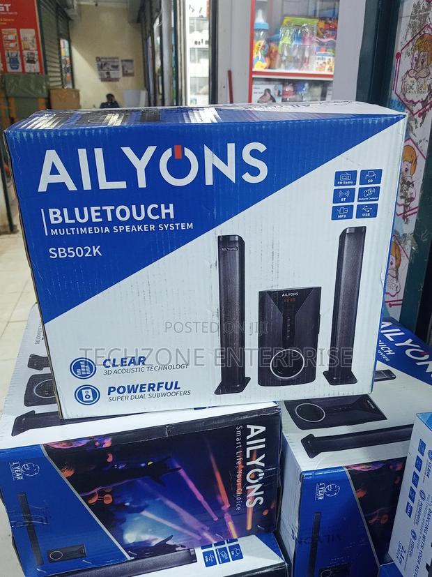 Ailyons 2.1ch Sb502k Subwoofer /Speaker System 