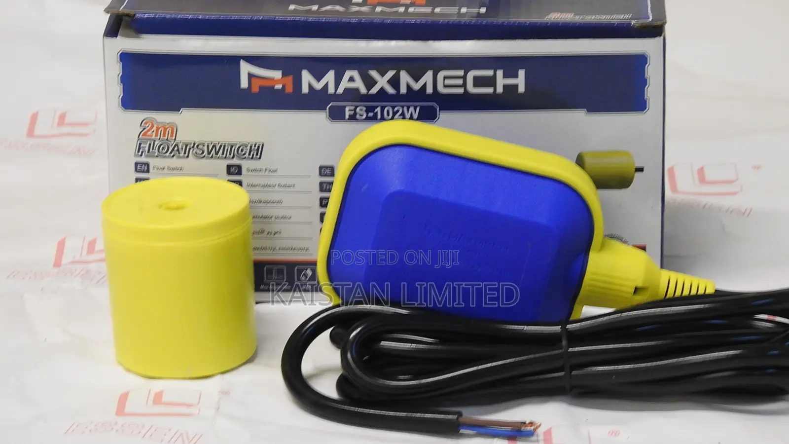Maxmech Fs-102w Float Switch | 2m Cable | 10a Waterproof