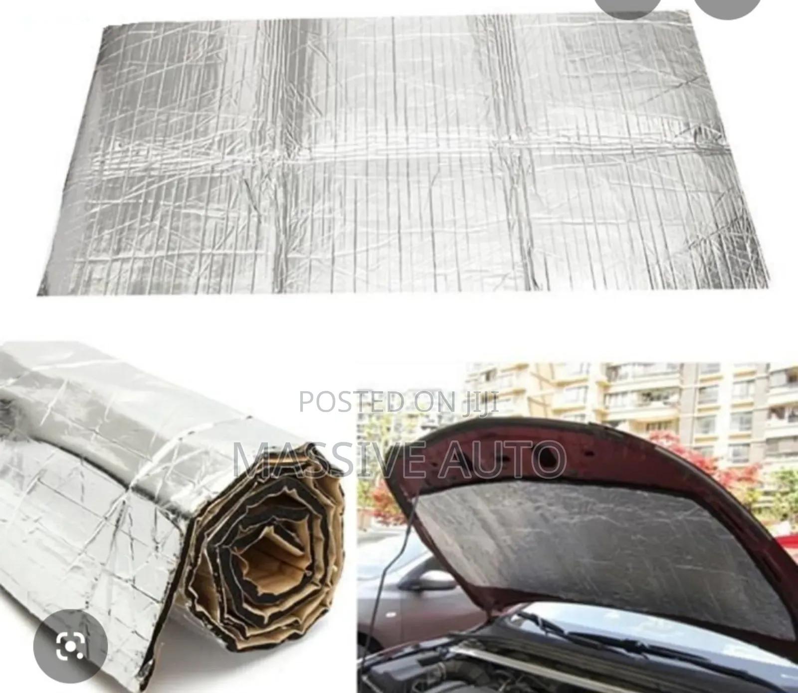 Buy  Car Engine Sound Proof Heat Insulation Bonet Mat