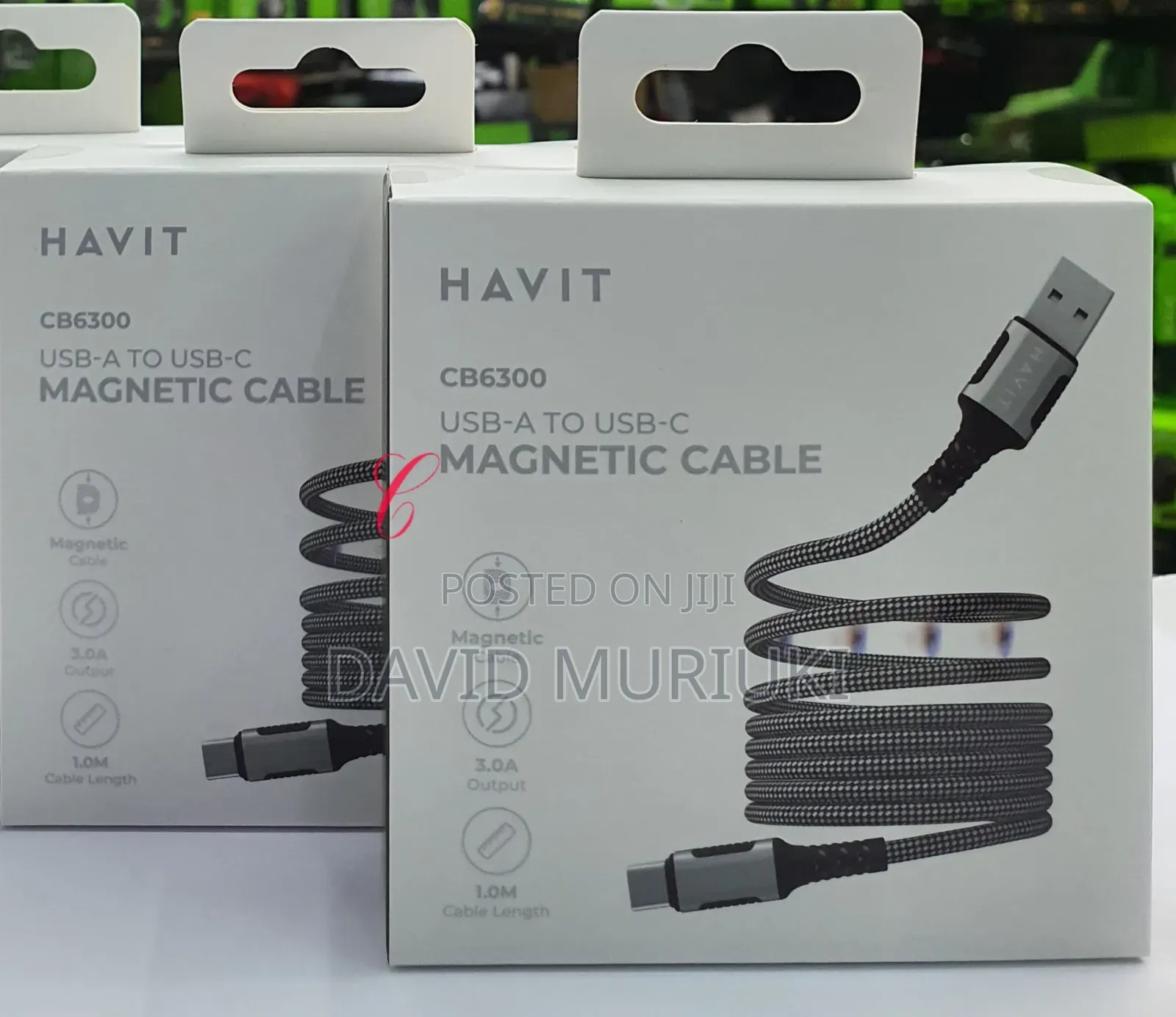 Havit Cb6300 3a Usb Type C Magnetic Cable