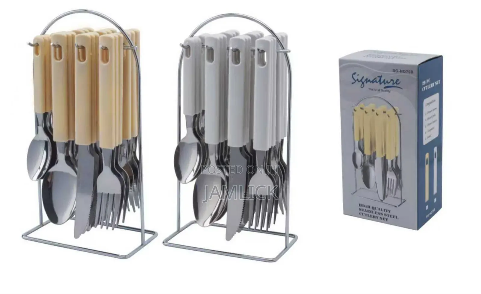 24pcs Stainless Steel Cutlery Set –B9