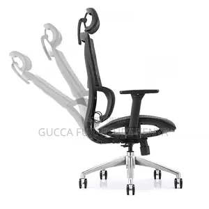 High Back Orthopedic Adjustable Desk Seat