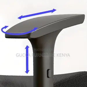 High Back Orthopedic Adjustable Desk Seat