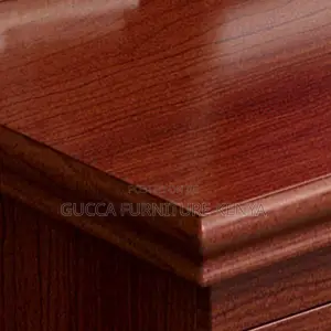 2.0m Mahogany Directors L-Shaped Desk