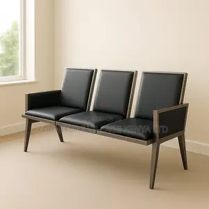 Reception Benches: 3-seater Heavy-duty Office Bench