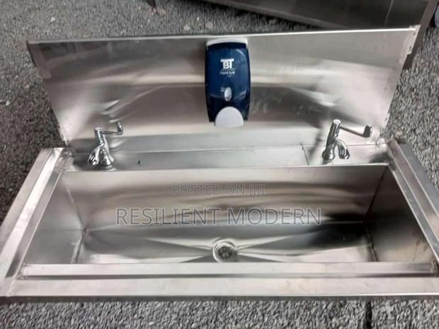 Hospital Srub Sink Stainless Steel - main view