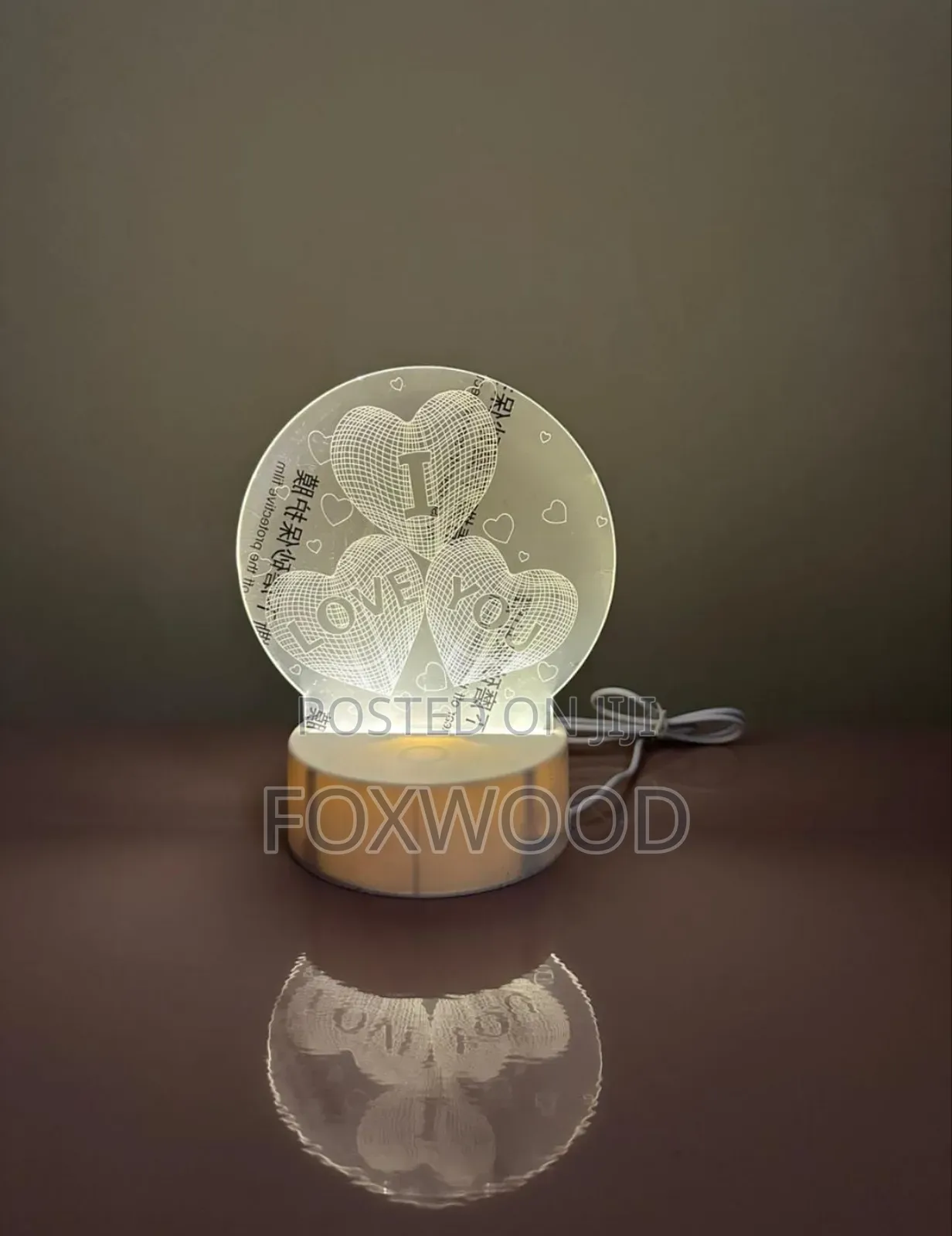 3d Printed Lights Gifts Dor Valentines