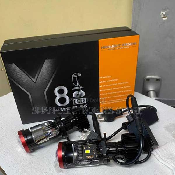 H4 Headlight - Long-Lasting Lights Y8 H4 Mini Projector - main view