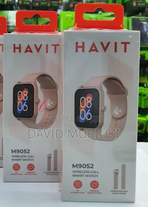 Havit M9052 Wireless Call Smart Watch in Black - thumbnail 2