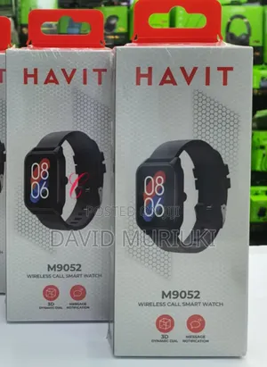 Havit M9052 Wireless Call Smart Watch in Black