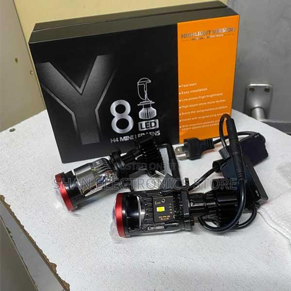 Portable Design–Projector Headlight Y8max-H4 Matrix Beam Led Headligh