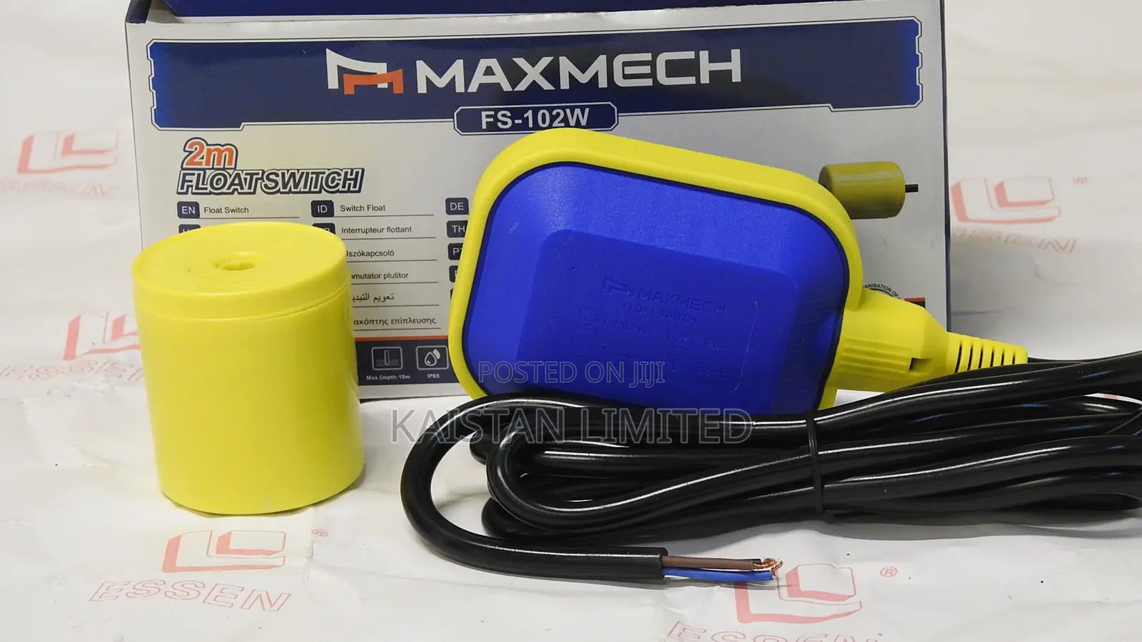 Maxmech Float Switch Fs-102w – 10a, 2m Cable