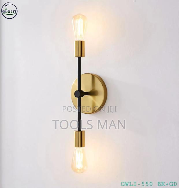 Modern Two-Light Wall Sconce.