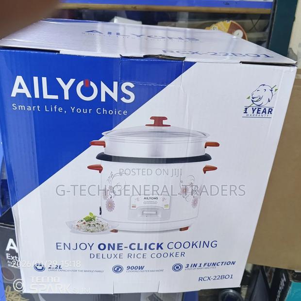 Ailyons 2.2l 900w Rice Cooker Machine - main view