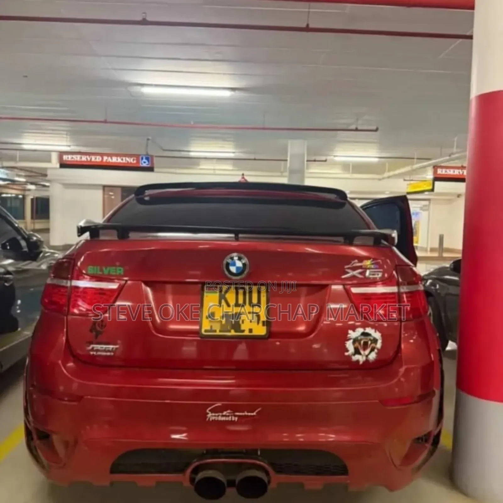 BMW X6 2011 Red