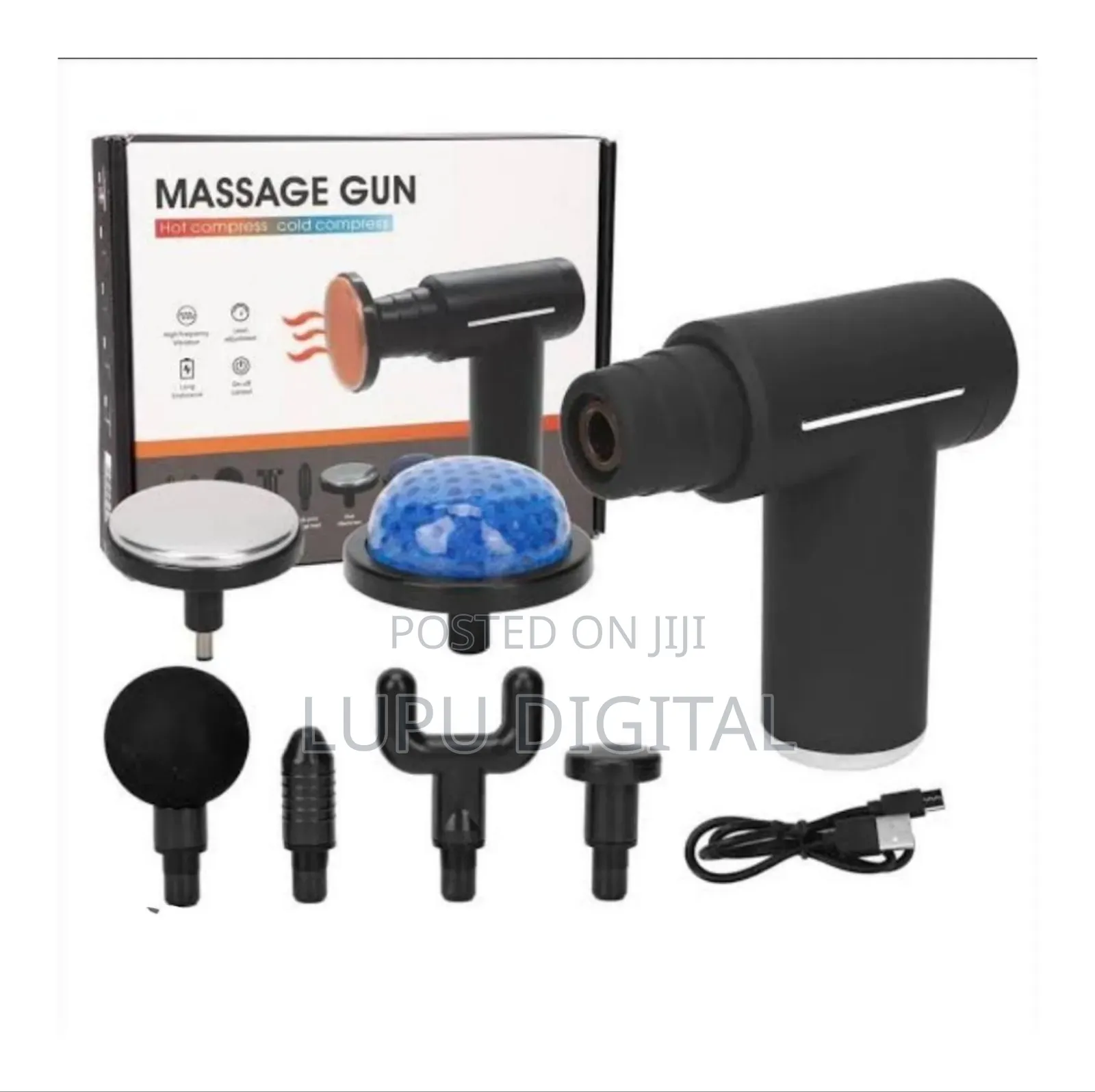 Hot and Cold Compress Matt Finish Body 6 Speed 6 Head Options