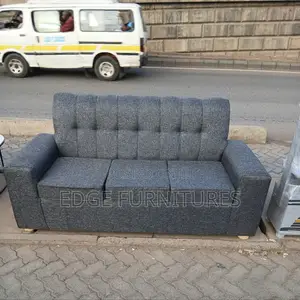 Dark Grey Three Seater Sofa for Sale