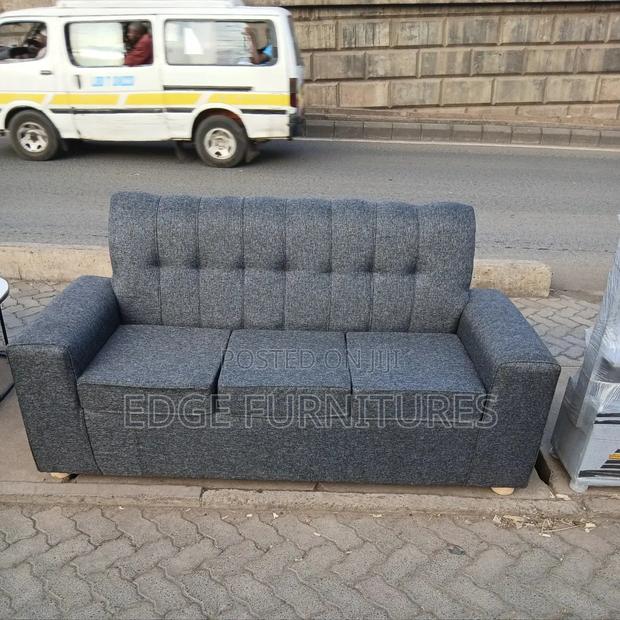 Dark Grey Three Seater Sofa for Sale