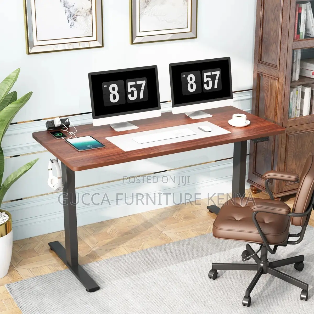 1.5m Electric Height Adjustable Standing Table