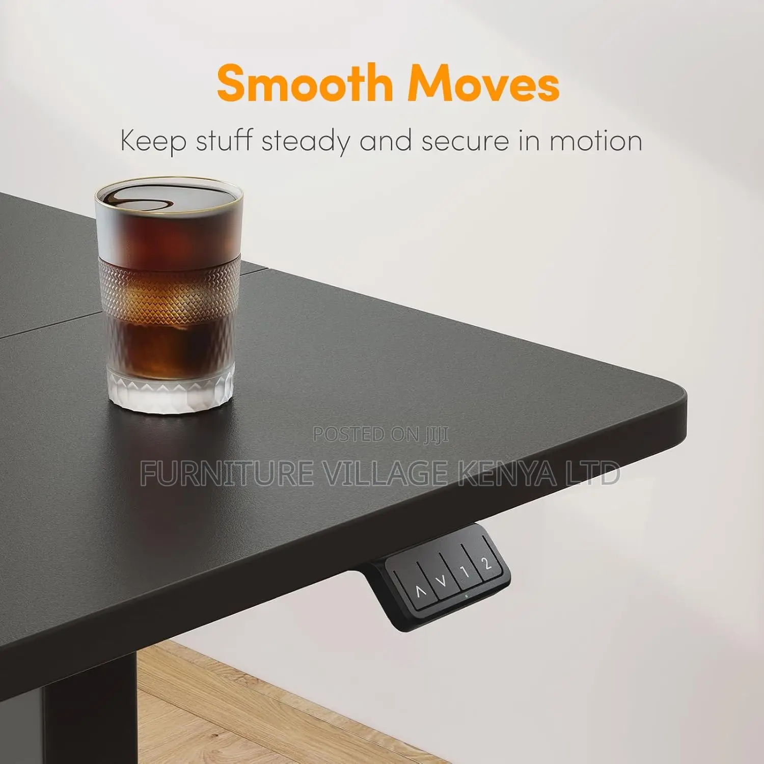 120cm Height Adjustable Electric Desk