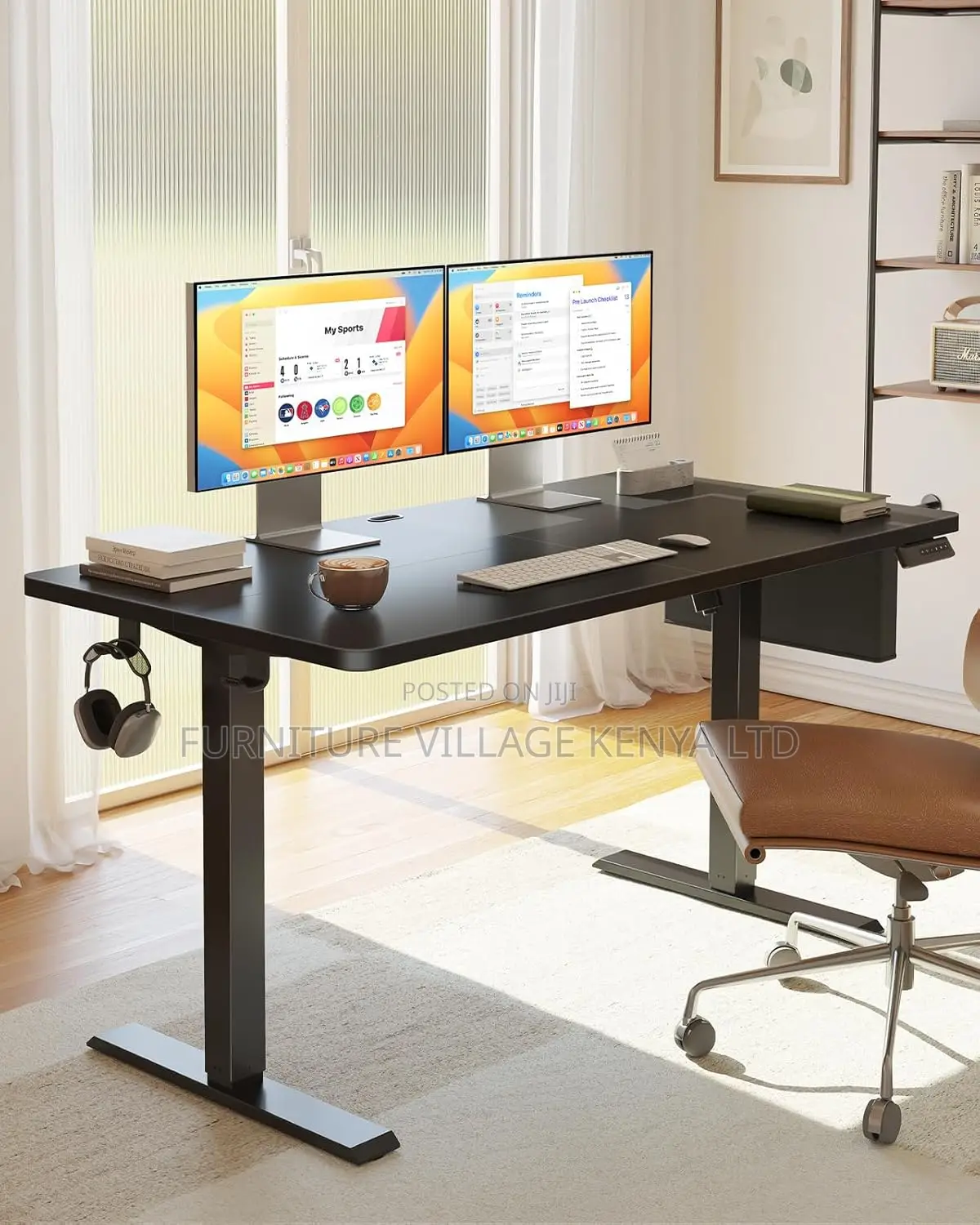 120cm Height Adjustable Electric Desk