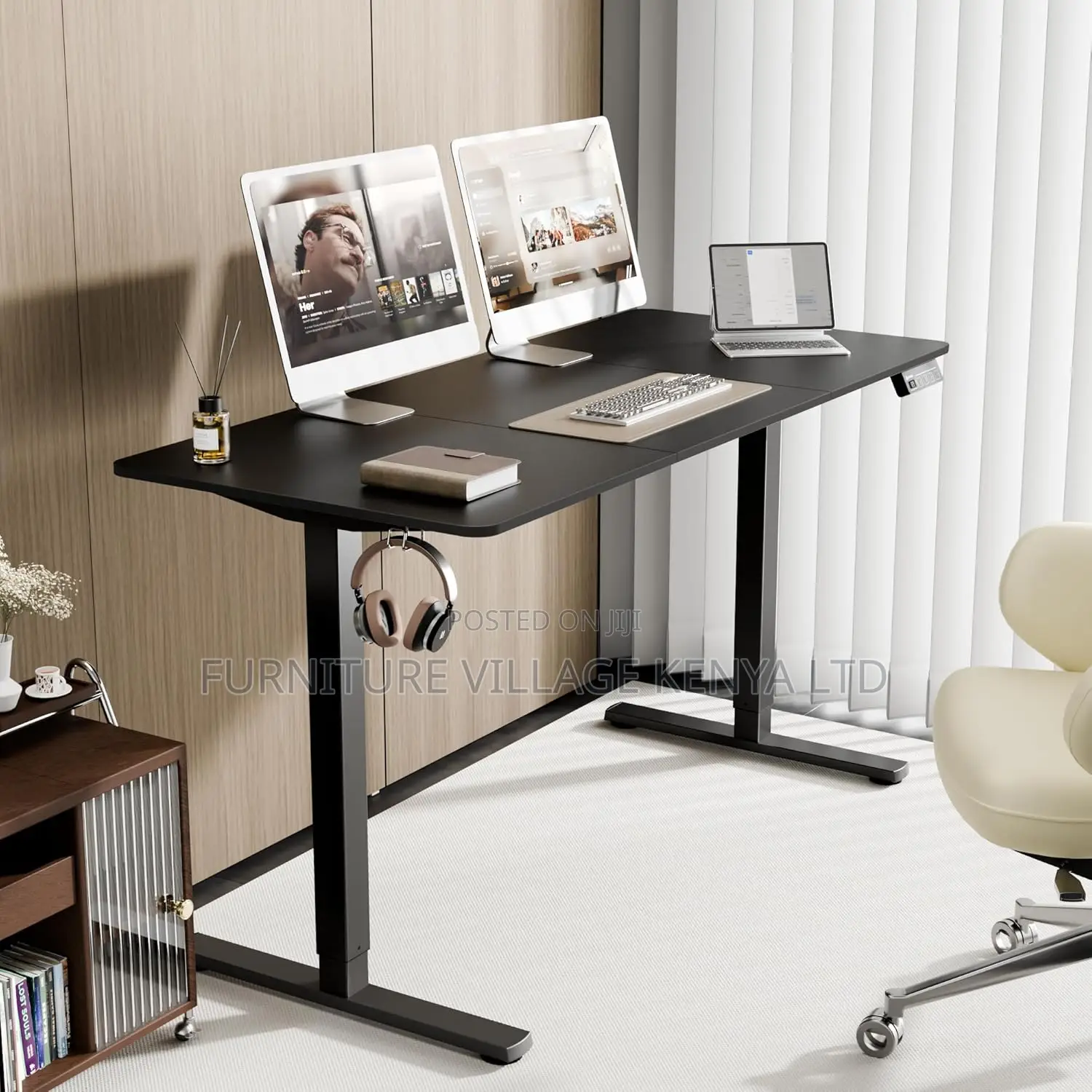 120cm Height Adjustable Electric Desk