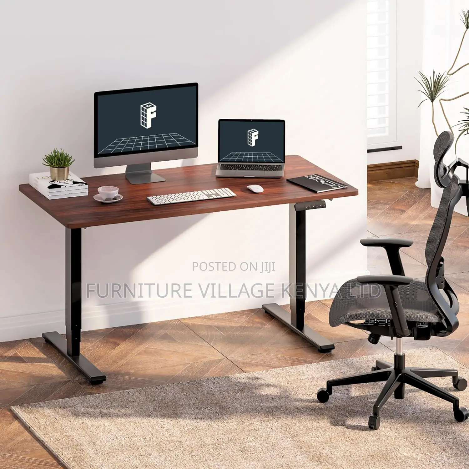 120cm Height Adjustable Electric Desk