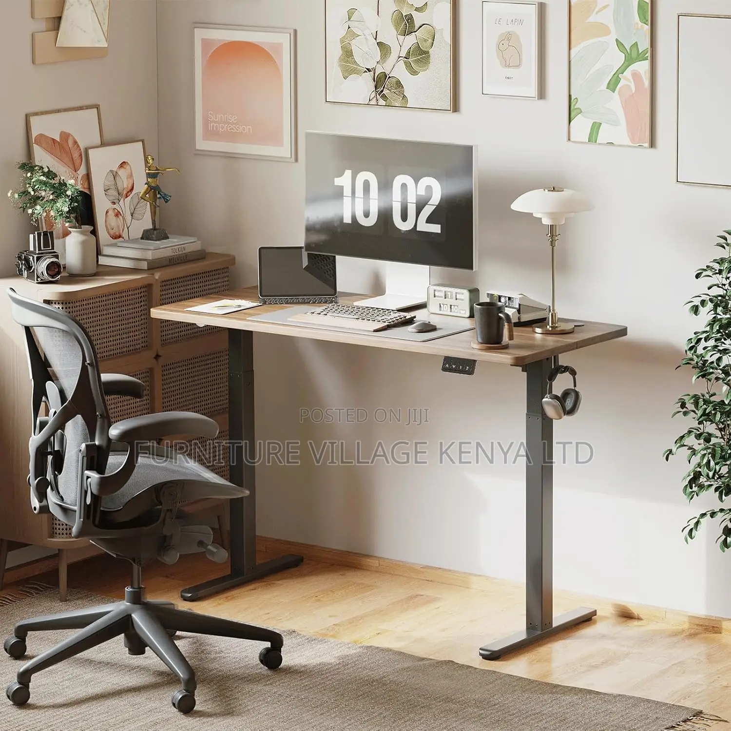 120cm Height Adjustable Electric Desk