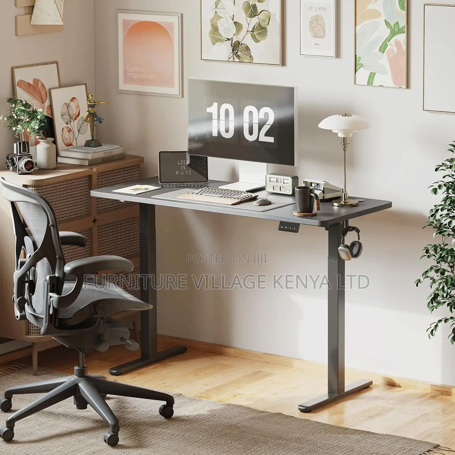 120cm Height Adjustable Electric Desk