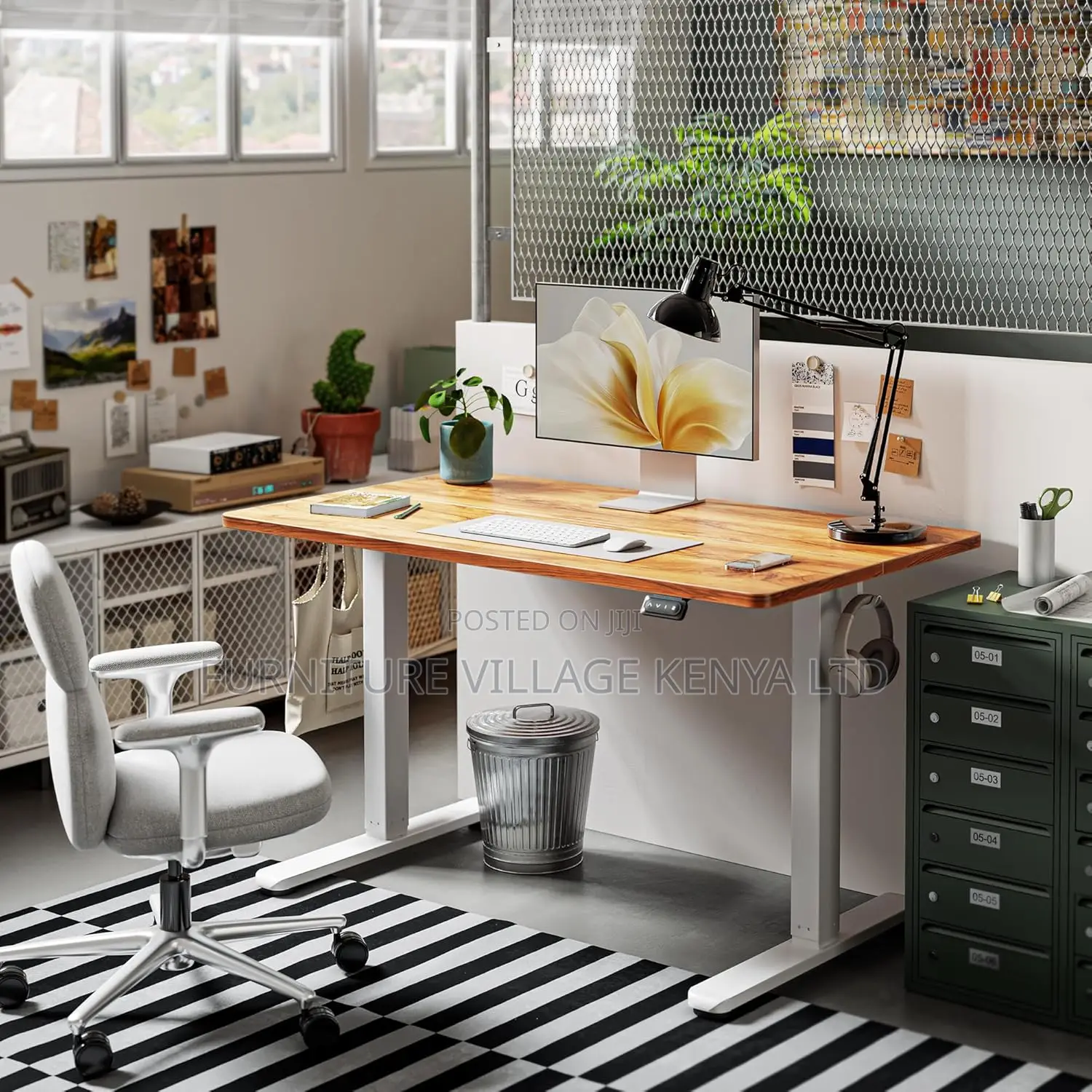 120cm Height Adjustable Electric Desk