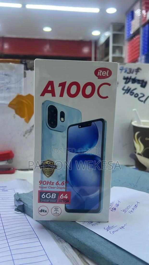 New Itel A100C 64 GB Black - thumbnail 2