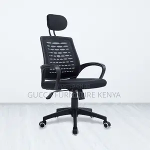 Secretarial Mesh Headrest Office Desk Chair