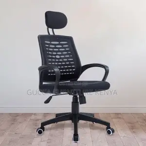 Secretarial Mesh Headrest Office Desk Chair
