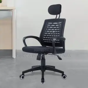 Secretarial Mesh Headrest Office Desk Chair