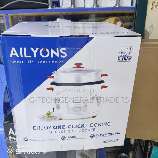 Ailyons 2.2l 900w Rice Cooker Machine - thumbnail 4
