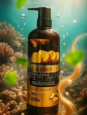 Ginger Shampoo With Hair Treatment Mask