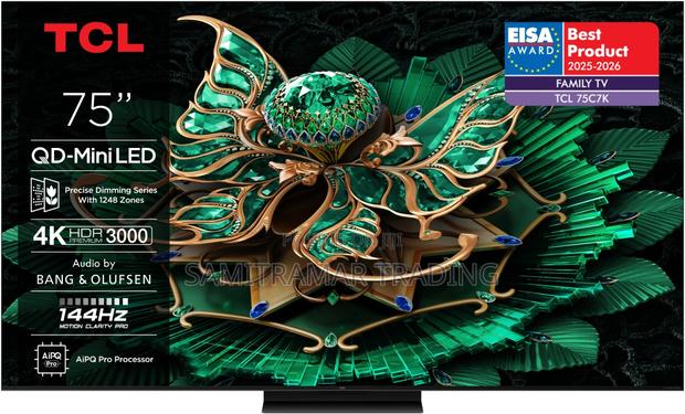 75c7k TCL 75" Uhd4k Premium Qd-Miniled Tv