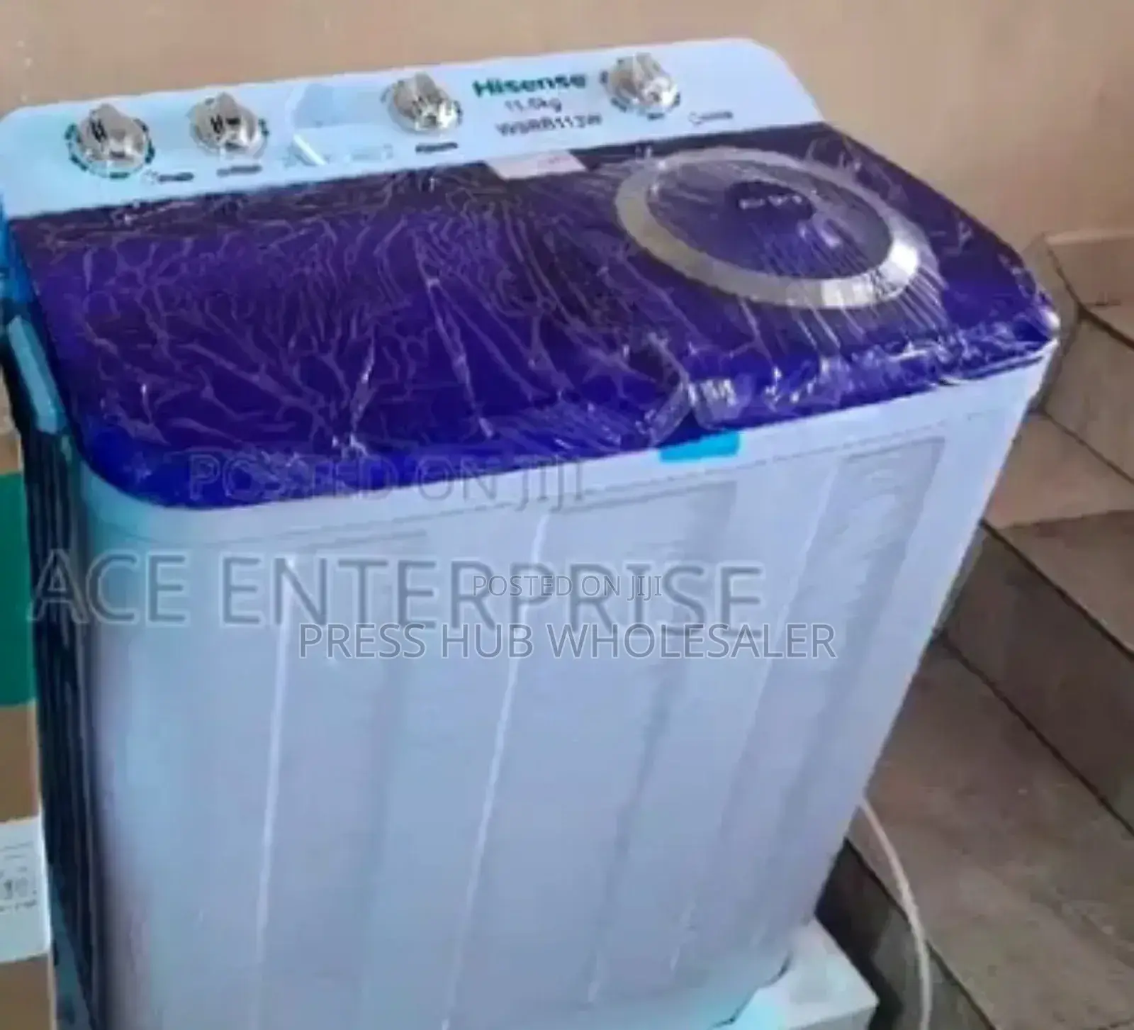 Hisense Powerful Twin Tub Semi-Automatic Washer