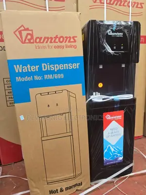 Black Ramtons Hot and Normal Standing Water Dispenser at 8600