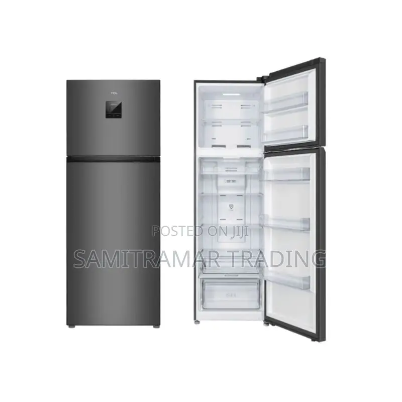 P370tm TCL 2-Doors No Frost Fridge With Top Mount Freezer 370 Liters